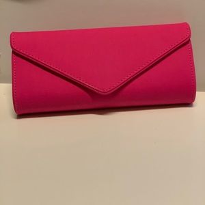 Hot pink aldo clutch